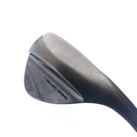 Used TaylorMade Milled Grind Hi-Toe 3 RAW Lob Wedge / 58.0 Degrees / Wedge Flex