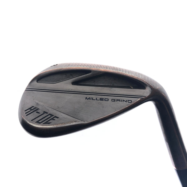 Used TaylorMade Milled Grind Hi-Toe 3 RAW Lob Wedge / 58.0 Degrees / Wedge Flex