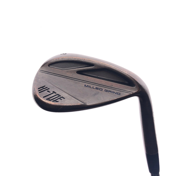 Used TaylorMade Milled Grind Hi-Toe 3 RAW Lob Wedge / 58.0 Degrees / Wedge Flex