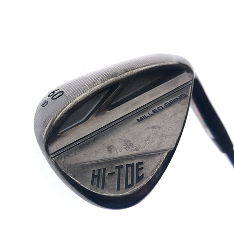 Used TaylorMade Milled Grind Hi-Toe 3 RAW Lob Wedge / 60.0 Degrees / Stiff Flex