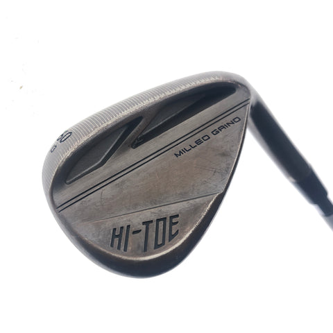 Used TaylorMade Milled Grind Hi-Toe 3 RAW Lob Wedge / 60.0 Degrees / Wedge Flex