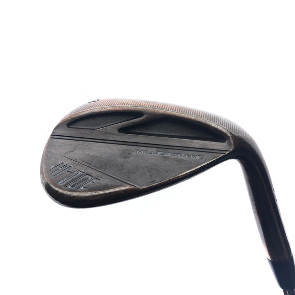 Used TaylorMade Milled Grind Hi-Toe 3 RAW Lob Wedge / 60.0 Degrees / Wedge Flex