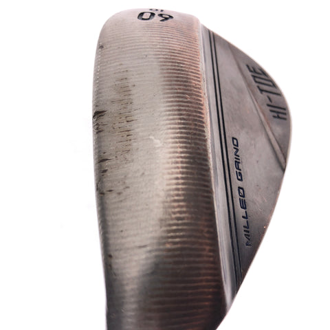 Used TaylorMade Milled Grind Hi-Toe 3RAW Copper Lob Wedge / 60 Deg / Wedge / L-H