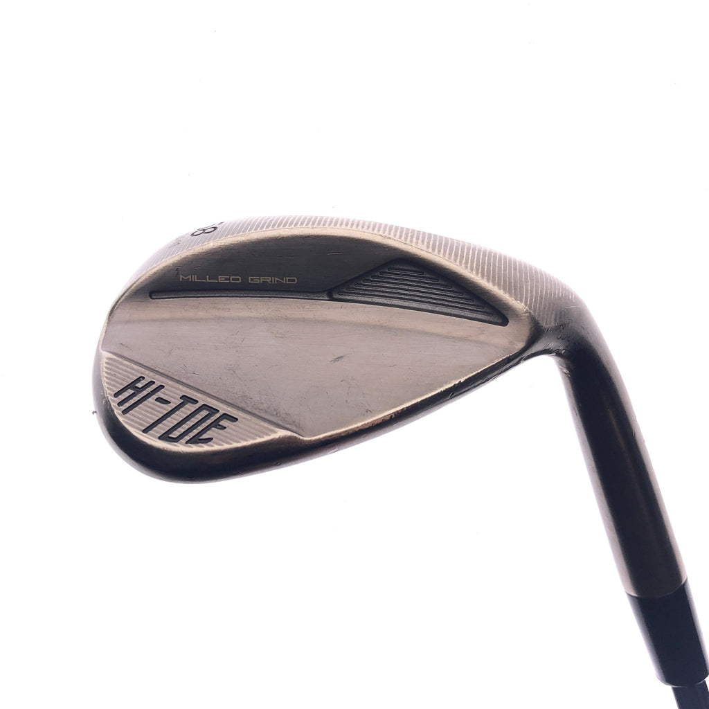Used TaylorMade Milled Grind Hi-Toe 4 Cop Lob Wedge / 58.0 Degrees / Wedge Flex