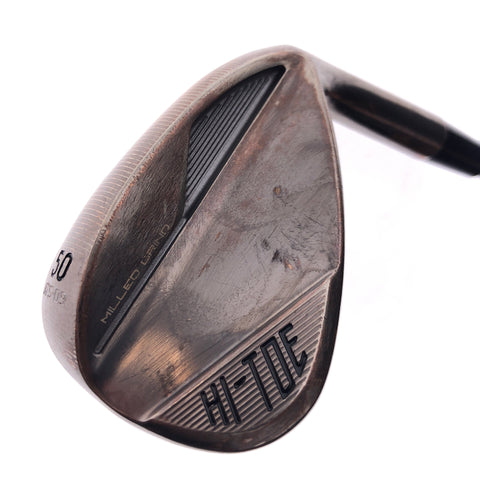 Used TaylorMade Milled Grind Hi-Toe 4 Copper Gap Wedge / 50.0 Deg / Wedge Flex