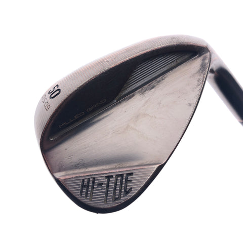 Used TaylorMade Milled Grind Hi-Toe 4 Copper Gap Wedge / 50.0 Degrees / Stiff F