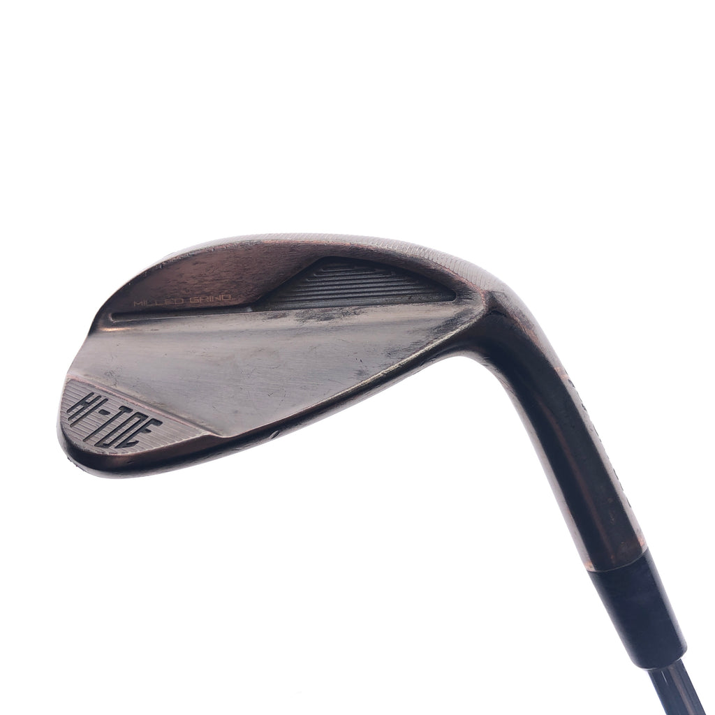 Used TaylorMade Milled Grind Hi-Toe 4 Copper Gap Wedge / 50.0 Degrees / Stiff F