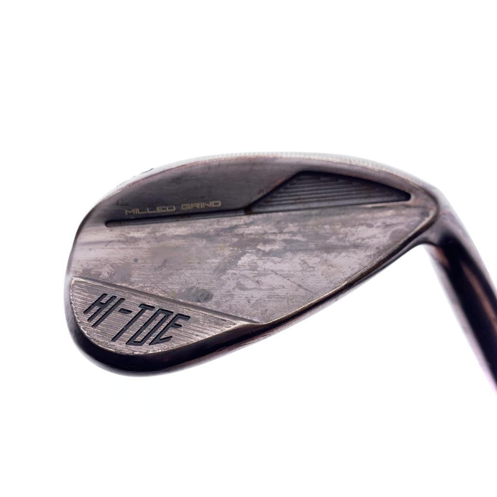 Used TaylorMade Milled Grind Hi-Toe 4 Copper Gap Wedge / 52.0 Deg / X-Stiff Flex