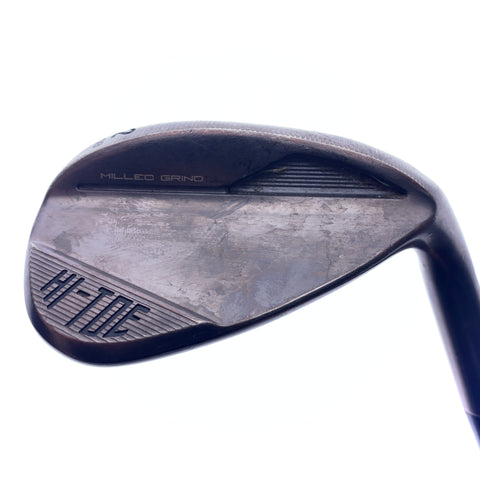 Used TaylorMade Milled Grind Hi-Toe 4 Copper Gap Wedge/52.0 Degrees/Wedge Flex