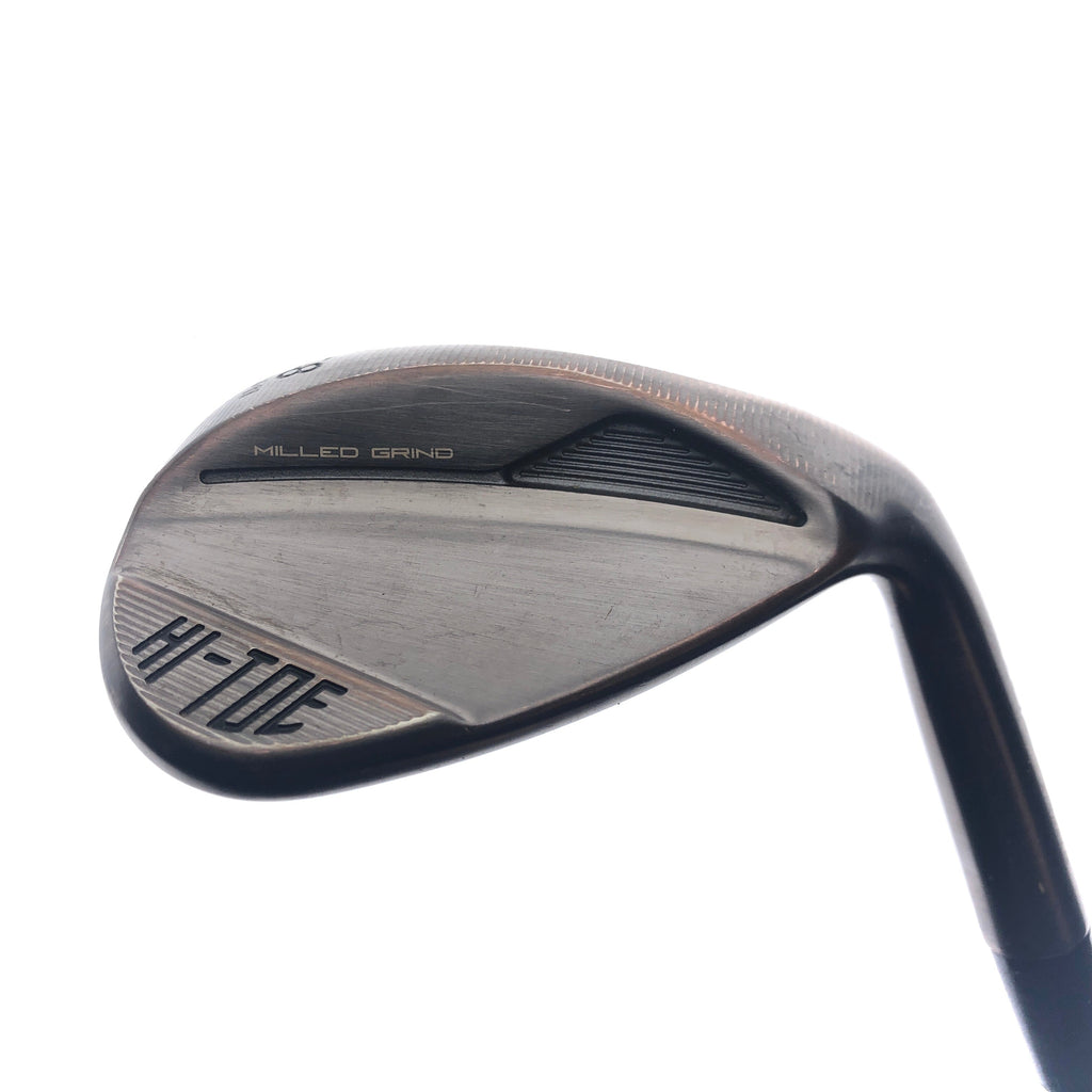 Used TaylorMade Milled Grind Hi-Toe 4 Copper Lob Wedge / 58.0 Degrees / Wedge F