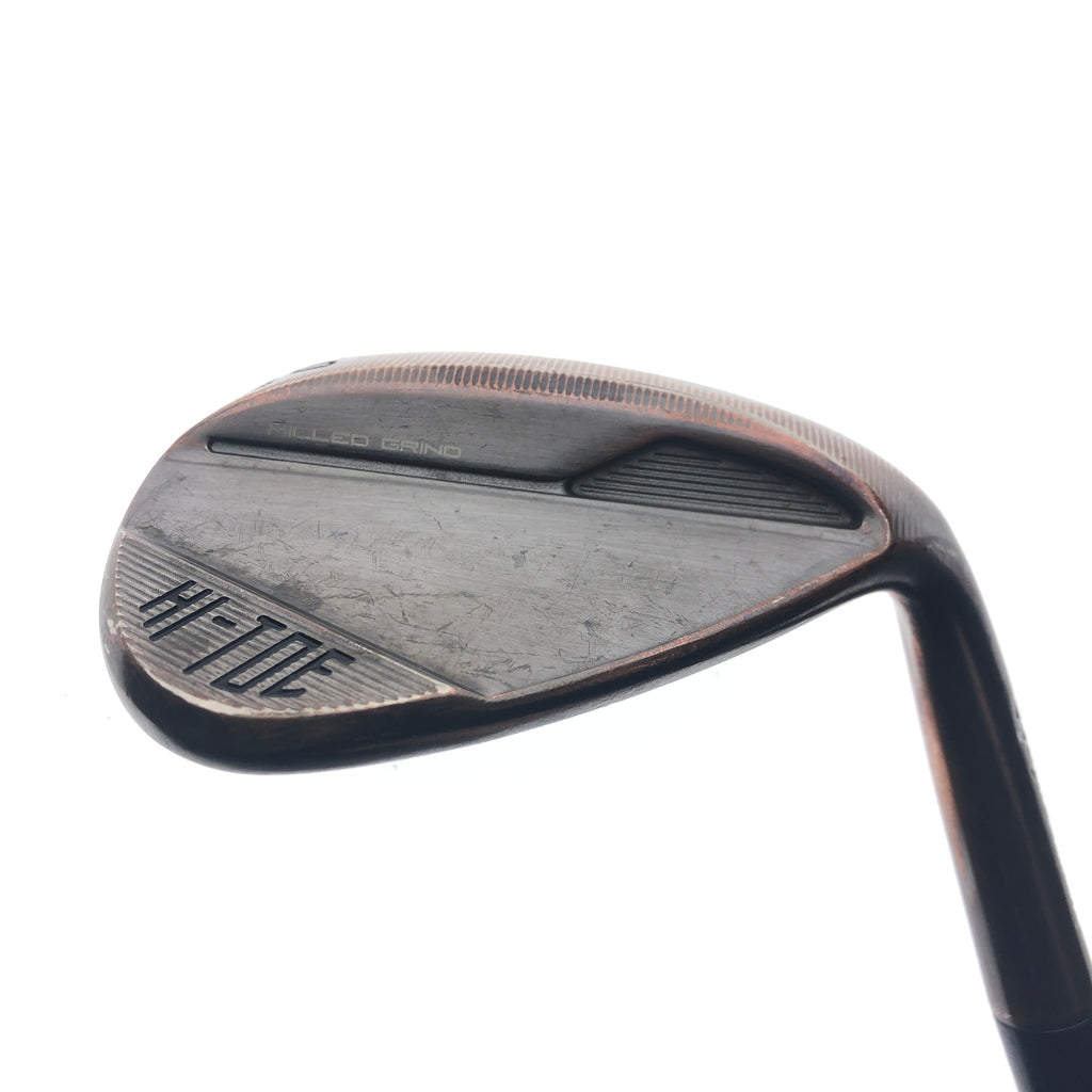 Used TaylorMade Milled Grind Hi-Toe 4 Copper Lob Wedge / 60 Degrees / Stiff Flex