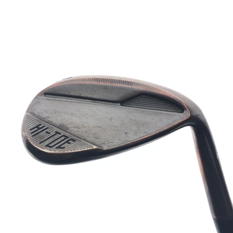 Used TaylorMade Milled Grind Hi-Toe 4 Copper Lob Wedge / 60 Degrees / Stiff Flex