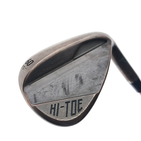 Used TaylorMade Milled Grind Hi-Toe 4 Copper Lob Wedge / 60 Degrees / Wedge Flex