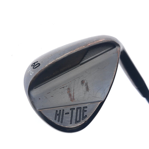 Used TaylorMade Milled Grind Hi-Toe 4 Copper Lob Wedge / 60 Degrees / Wedge Flex