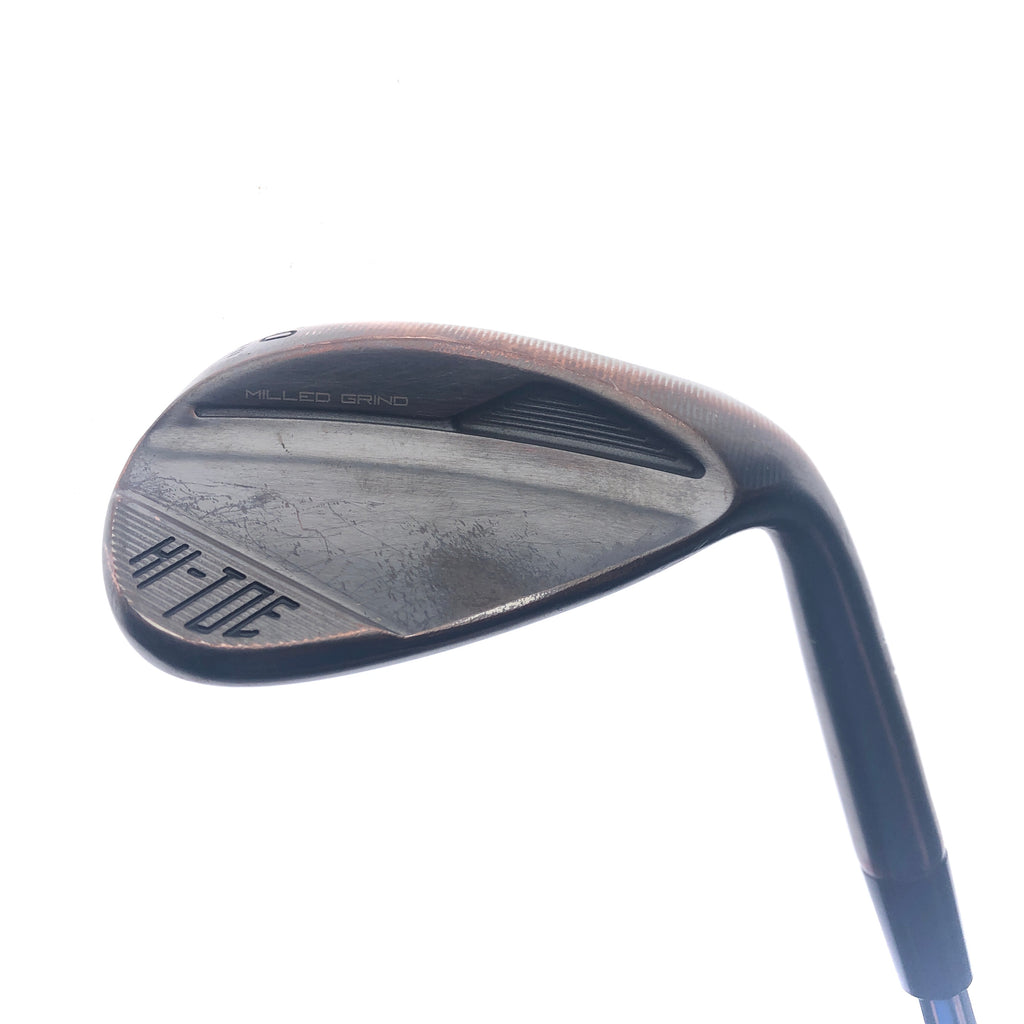 Used TaylorMade Milled Grind Hi-Toe 4 Copper Lob Wedge / 60 Degrees / Wedge Flex