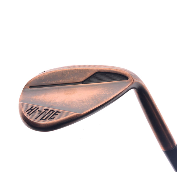 Used TaylorMade Milled Grind Hi-Toe 4 Copper Lob Wedge / 60.0 Deg / Stiff Flex