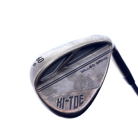 Used TaylorMade Milled Grind Hi-Toe 4 Copper Lob Wedge / 60.0 Deg / Wedge Flex