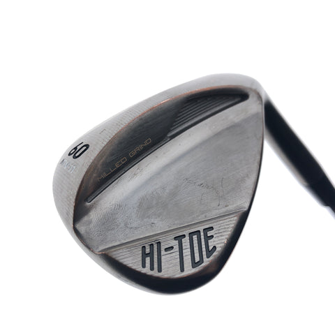 Used TaylorMade Milled Grind Hi-Toe 4 Copper Lob Wedge / 60.0 Degrees / Wedge F
