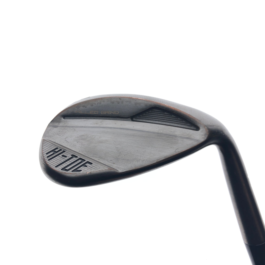 Used TaylorMade Milled Grind Hi-Toe 4 Copper Lob Wedge / 60.0 Degrees / Wedge F