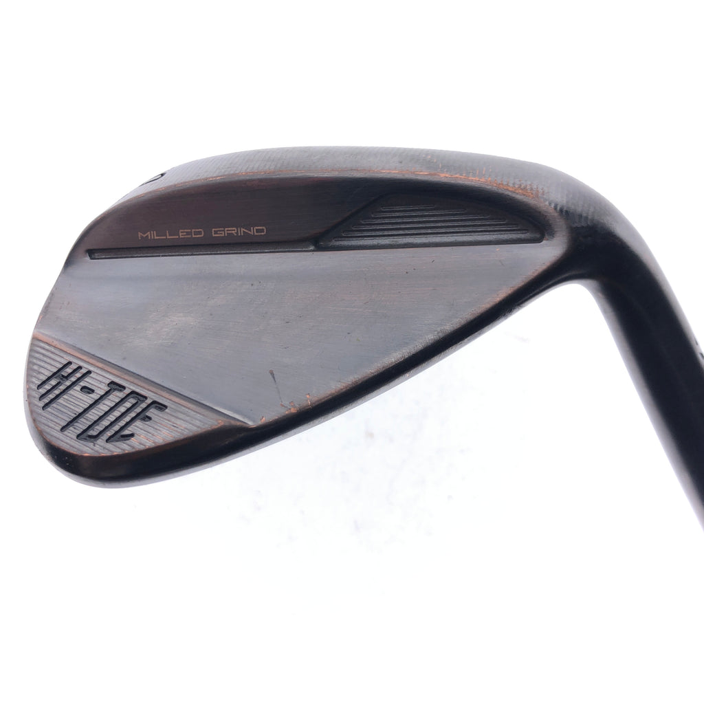 Used TaylorMade Milled Grind Hi-Toe 4 Copper Lob Wedge / 60.0 Degrees / Wedge F