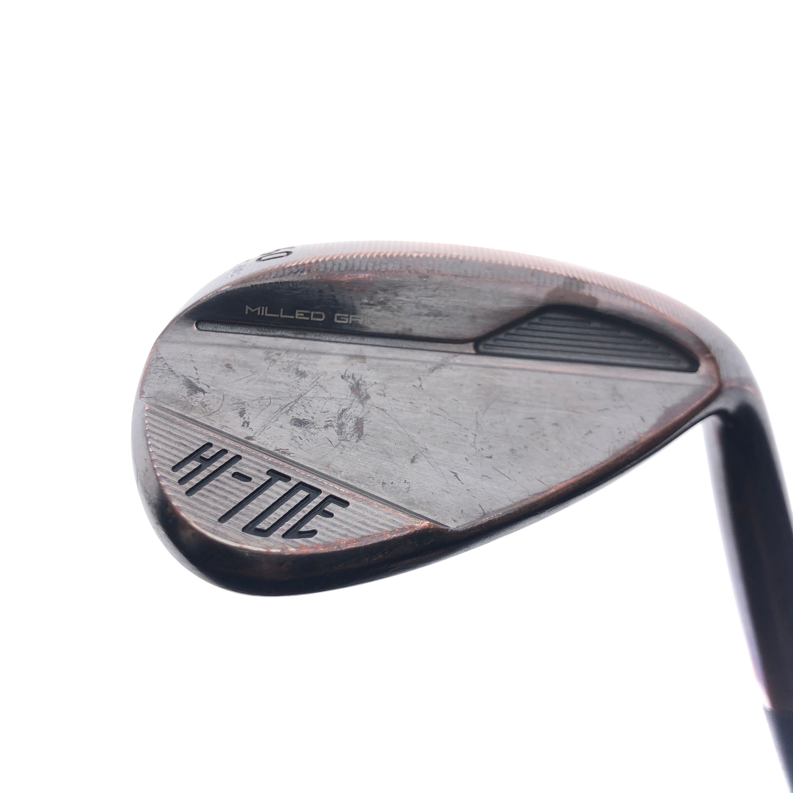 Used TaylorMade Milled Grind Hi-Toe 4 Copper Lob Wedge / 60.0 Degrees / Wedge F