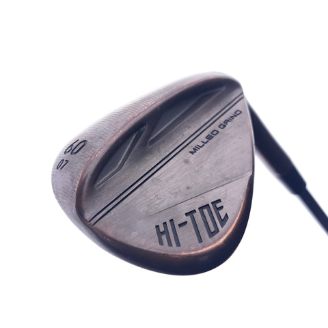 Used TaylorMade Milled Grind Hi-Toe 4 Copper Lob Wedge/ 60.0 Degrees/Wedge Flex