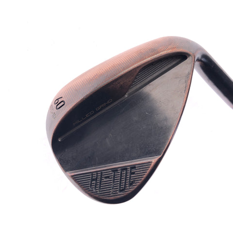 Used TaylorMade Milled Grind Hi-Toe 4 Copper Lob Wedge / 60.0 / Stiff Flex
