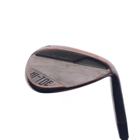 Used TaylorMade Milled Grind Hi-Toe 4 Copper Lob Wedge / 60.0 / Stiff Flex