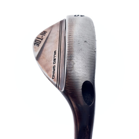 Used TaylorMade Milled Grind Hi-Toe 4 Copper Lob Wedge/60.0 Degrees/Wedge Flex