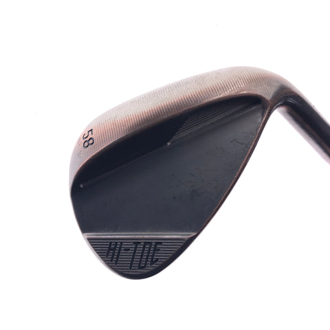Used TaylorMade Milled Grind Hi-Toe 4 Lob Wedge / 58.0 Degrees / Wedge Flex