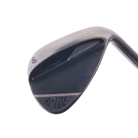 Used TaylorMade Milled Grind Hi-Toe 4 Lob Wedge / 60.0 Degrees / Wedge Flex