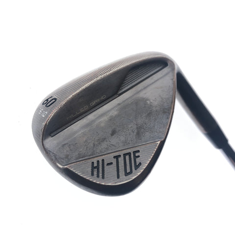 Used TaylorMade Milled Grind Hi-Toe 4 Lob Wedge / 60.0 Degrees / Wedge Flex