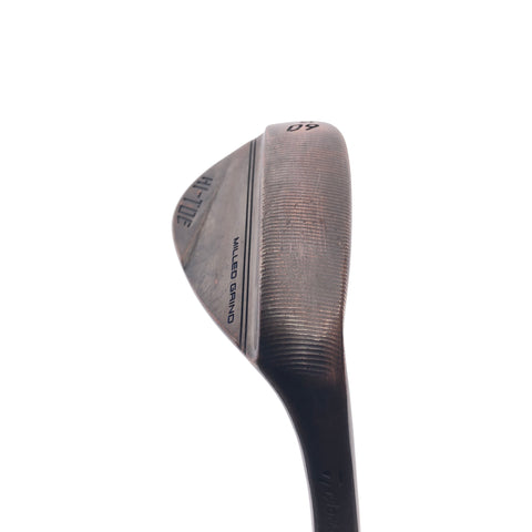 Used TaylorMade Milled Grind Hi-Toe 4 Lob Wedge / 60.0 Degrees / Wedge Flex