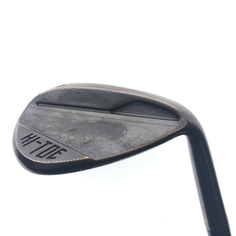 Used TaylorMade Milled Grind Hi-Toe 4 Lob Wedge / 60.0 Degrees / Wedge Flex