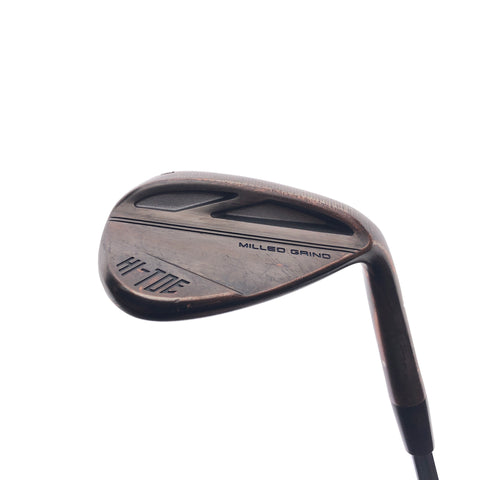 Used TaylorMade Milled Grind Hi-Toe 4 Lob Wedge / 60.0 Degrees / Wedge Flex