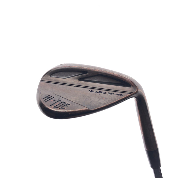 Used TaylorMade Milled Grind Hi-Toe 4 Lob Wedge / 60.0 Degrees / Wedge Flex