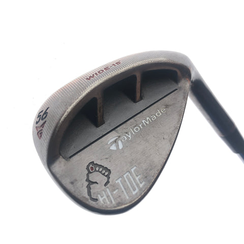 Used TaylorMade Milled Grind Hi-Toe Big Foot Sand Wedge / 56 Degree / Stiff Flex