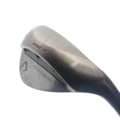 Used TaylorMade Milled Grind Hi-Toe Big Foot Sand Wedge / 56 Degree / Stiff Flex