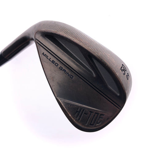 Used TaylorMade Milled Grind Hi-Toe3 RAW Copper Gap Wedge / 50 Deg / Wedge / L-H