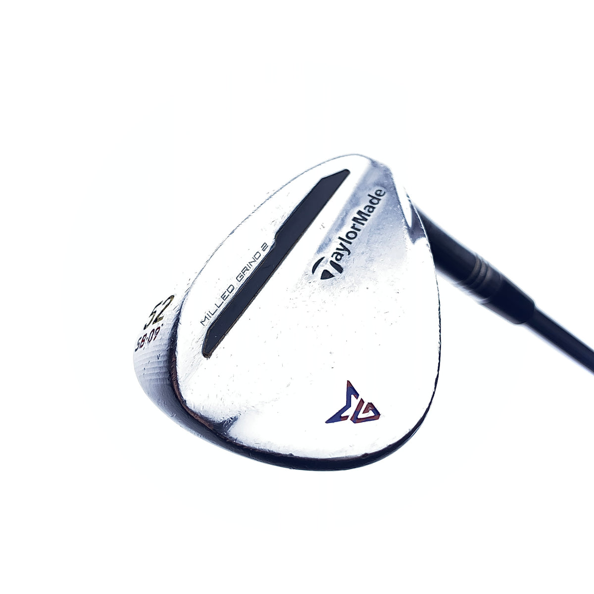 Used TaylorMade Milled Grind Satin Chrome Gap Wedge / 52.0 Degrees / Stiff Flex