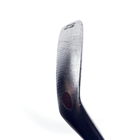 Used TaylorMade Milled Grind Satin Chrome Gap Wedge / 52.0 Degrees / Wedge Flex