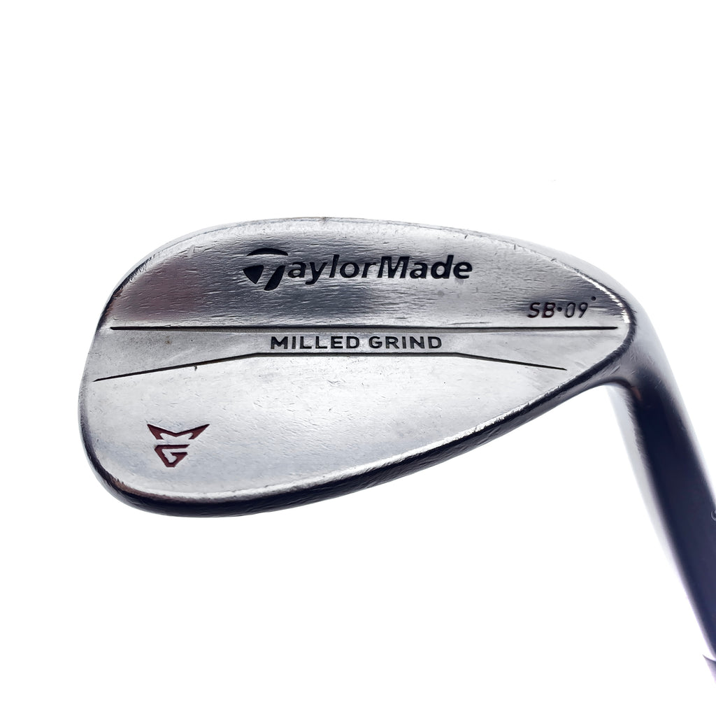 Used TaylorMade Milled Grind Satin Chrome Gap Wedge / 52.0 Degrees / Wedge Flex