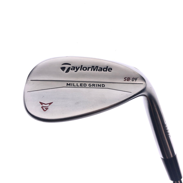 Used TaylorMade Milled Grind Satin Chrome Gap Wedge / 52.0 Degrees / Wedge Flex