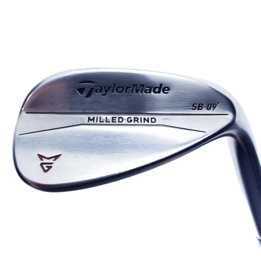 Used TaylorMade Milled Grind Satin Chrome Gap Wedge / 52.0 Degrees / Wedge Flex