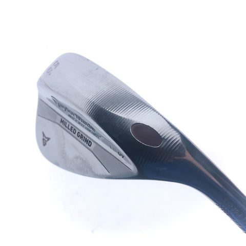 Used TaylorMade Milled Grind Satin Chrome Lob Wedge / 58 Degrees / Stiff Flex
