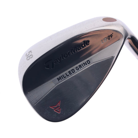 Used TaylorMade Milled Grind Satin Chrome Lob Wedge / 58.0 Degrees / Wedge Flex