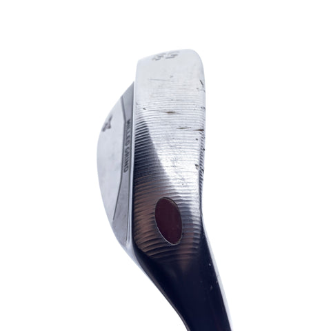 Used TaylorMade Milled Grind Satin Chrome Lob Wedge / 58.0 Degrees / Wedge Flex