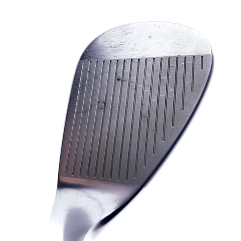 Used TaylorMade Milled Grind Satin Chrome Lob Wedge / 58.0 Degrees / Wedge Flex