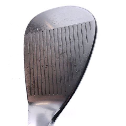Used TaylorMade Milled Grind Satin Chrome Lob Wedge / 60.0 Degrees / Wedge Flex
