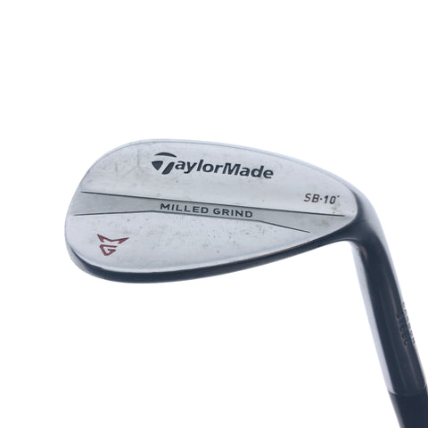 Used TaylorMade Milled Grind Satin Chrome Lob Wedge / 60.0 Degrees / Wedge Flex